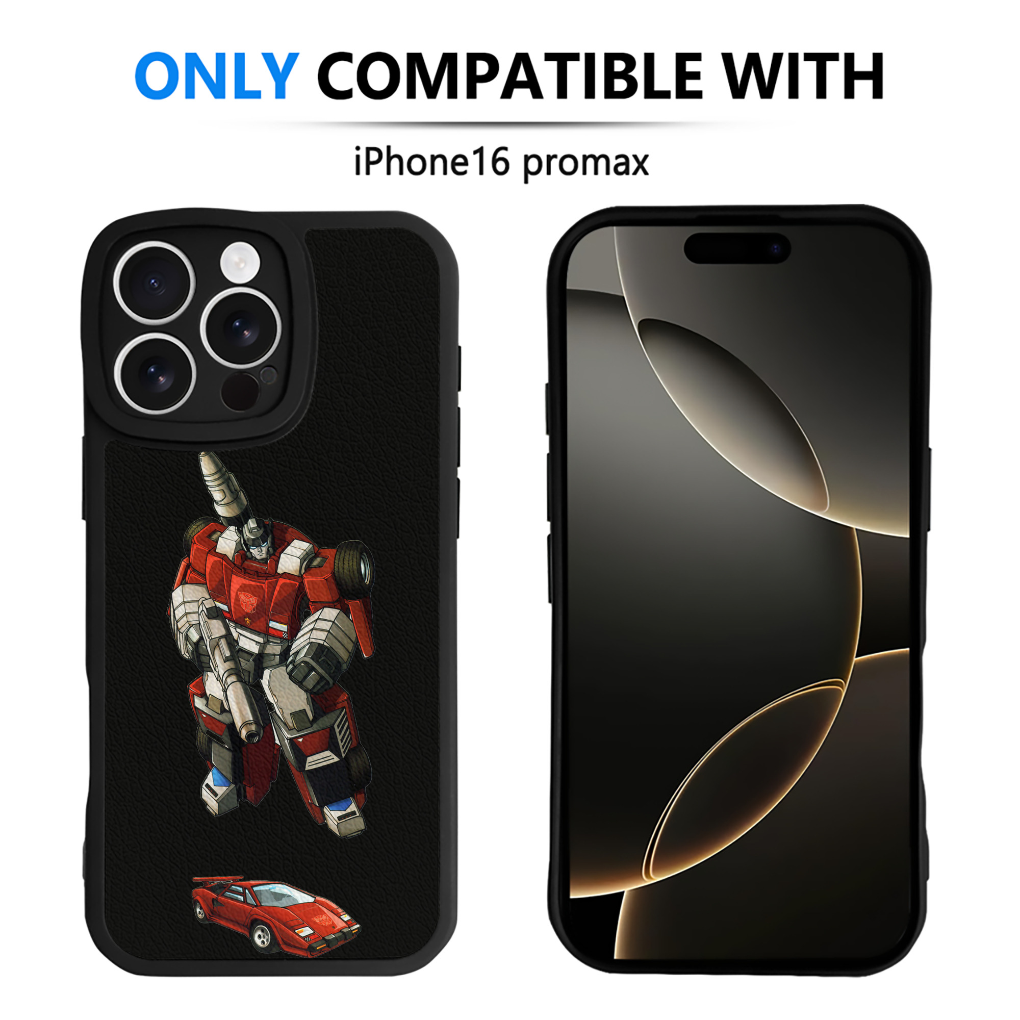 （画像用）  【iPhone 16シリーズ対応】シリコンスマホケース（レザー調） 材質：シリコン